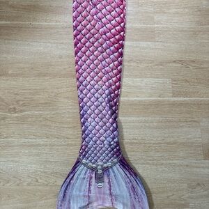 Mermaid Scale Kids Swim One Piece - Pink and Purple
